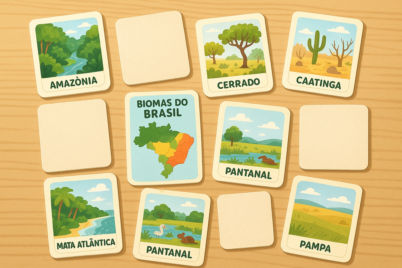 Jogo Biomas do Brasil