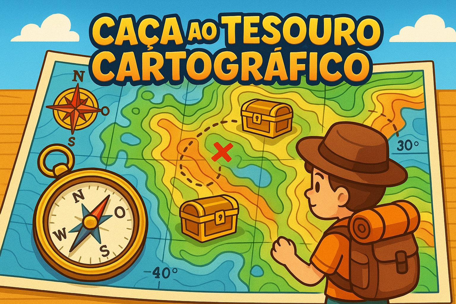 Caça ao Tesouro Cartográfico